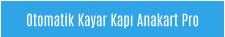 Otomatik Kayar Kapı Anakart Pro